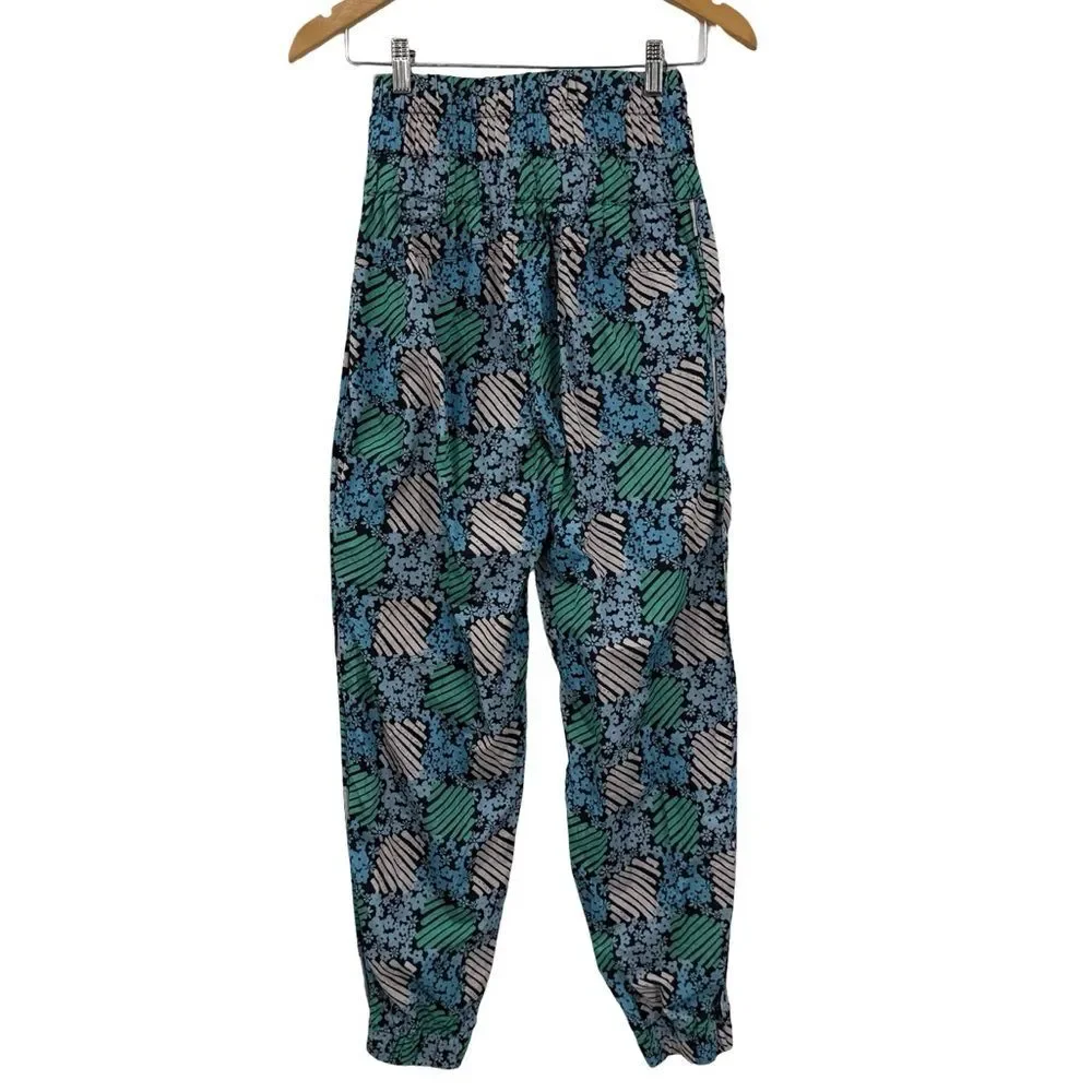Free People Movement The Way Home Printed Jogger in Daisy Check Combo | XS
